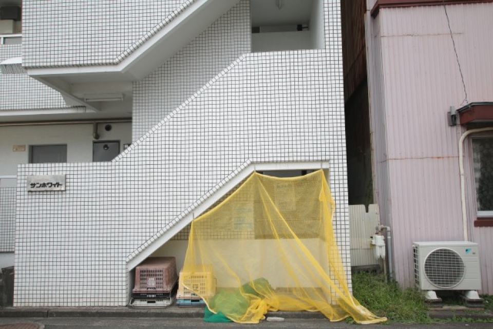 敷地内にゴミ捨て場があります◎