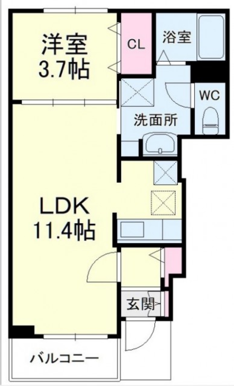 WEST SIDE STORYの間取り図