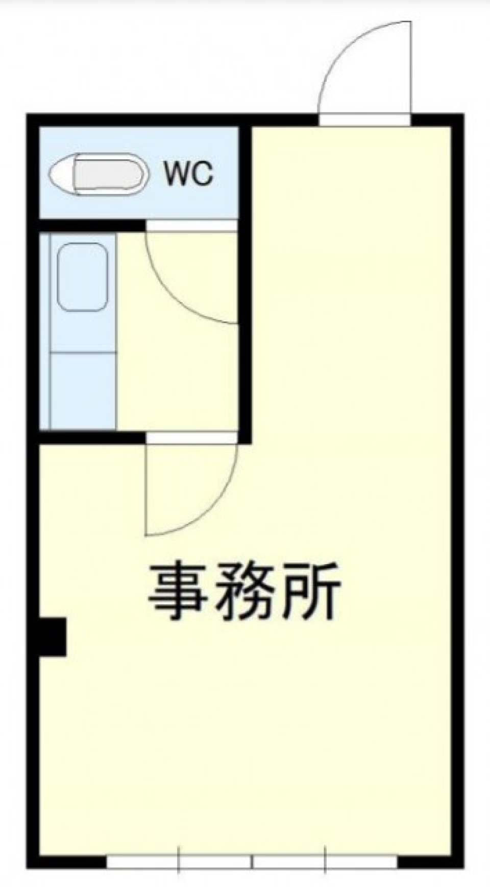 赤茶色の塔の間取り図