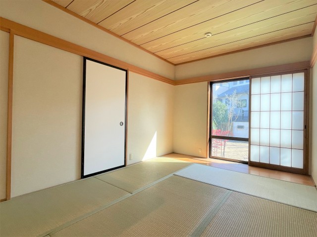 6帖の和室。