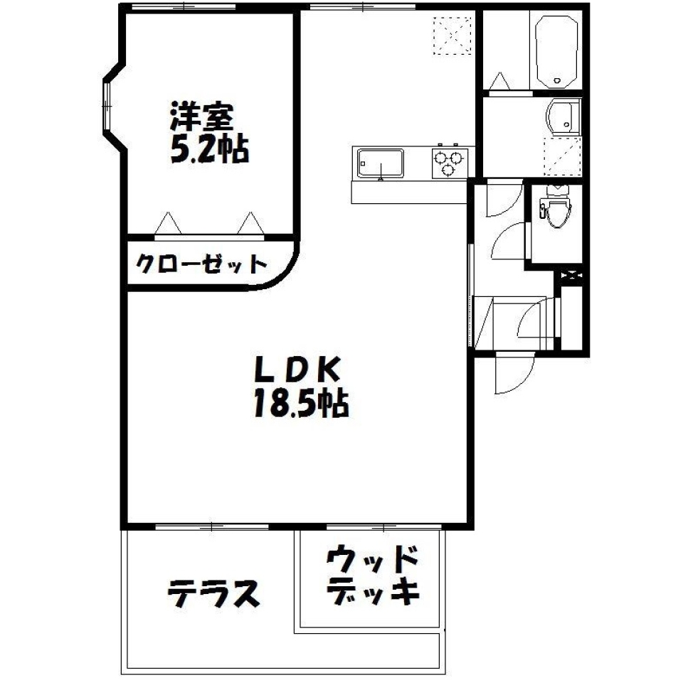 白×黒で始めるモダンな暮らしの間取り図