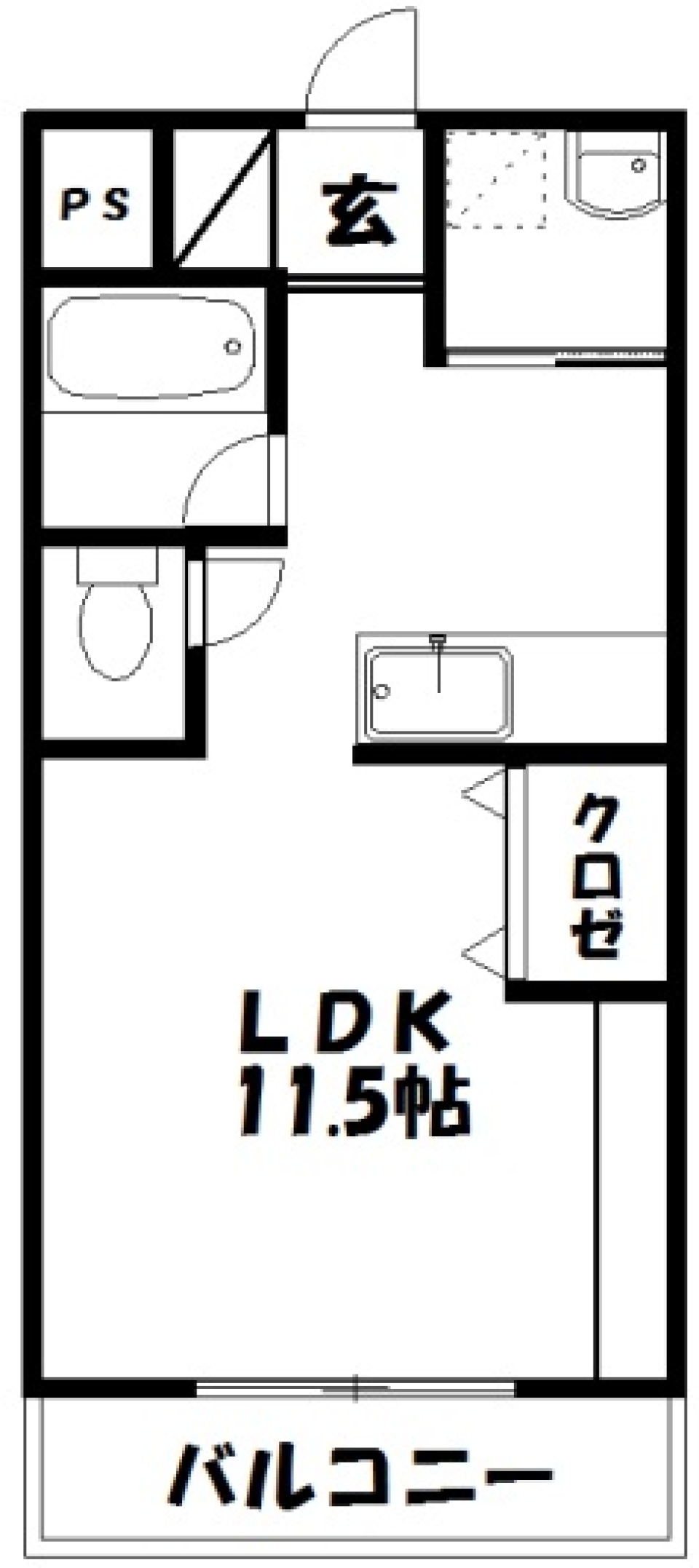 大理石フロアで王子様気分。の間取り図