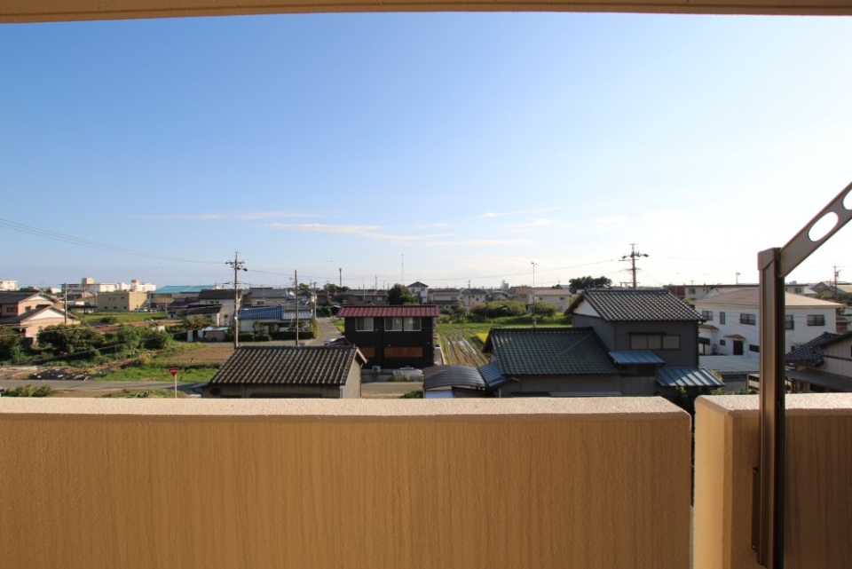 ふう～。広大な空を眺めてほっと一息。