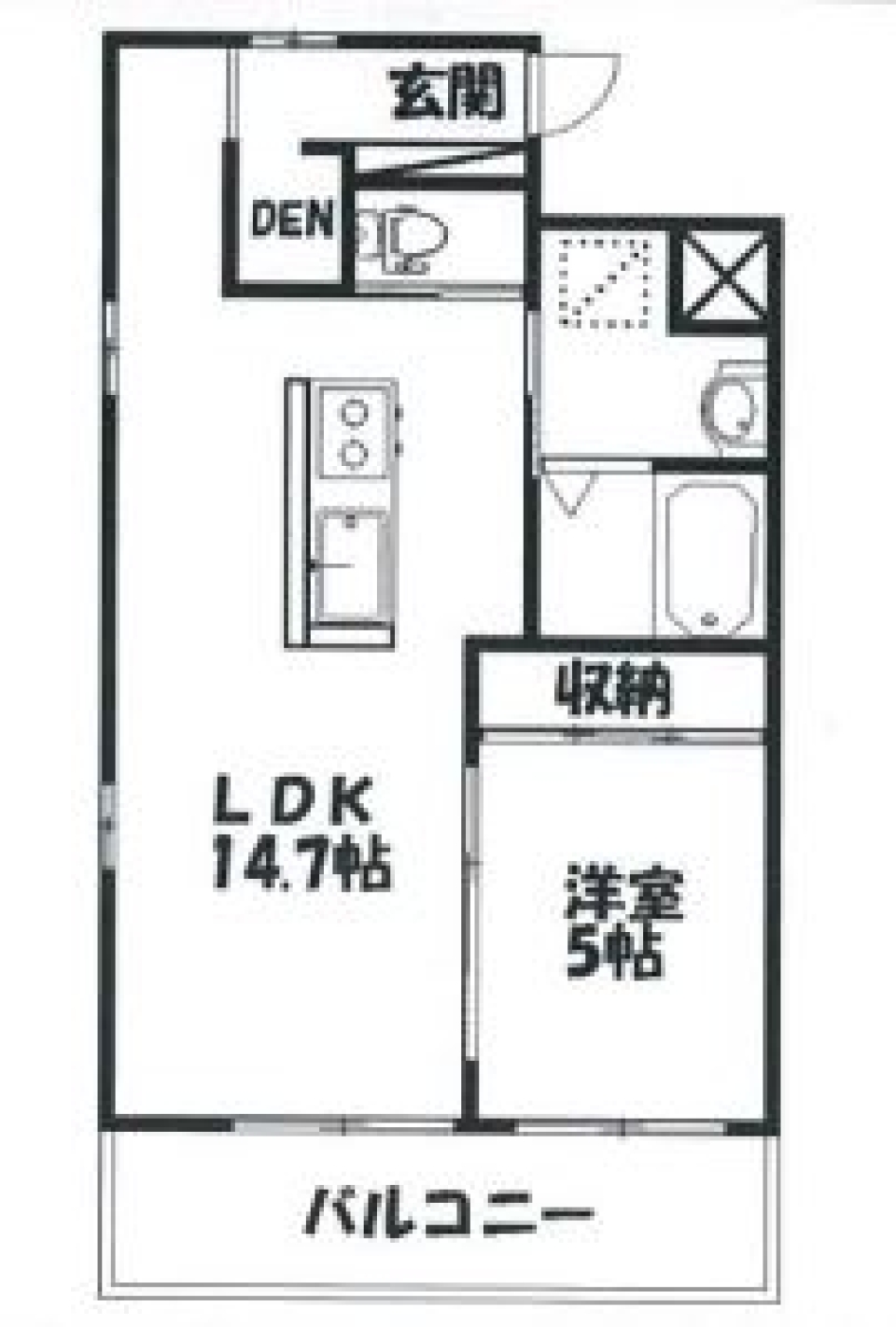 澄んだ青い空に広がるの間取り図