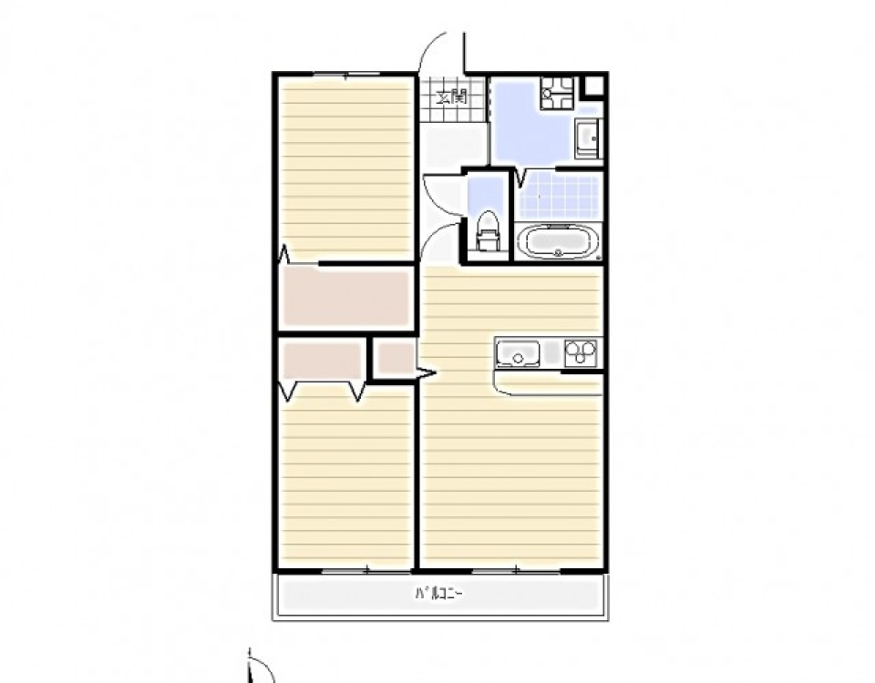 新しい暮らしの始まりの間取り図