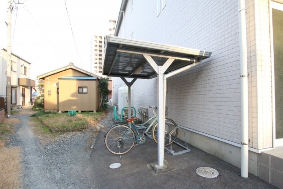 駐輪場②。
