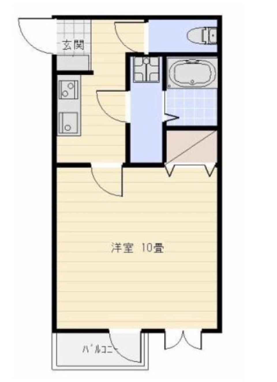 【女性限定】安心安全な生活をの間取り図