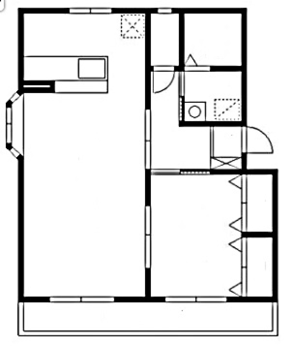 THE BIGリビングの間取り図
