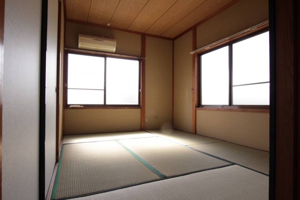 北側和室の様子。