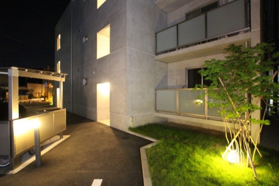 夜見る姿も美しい。