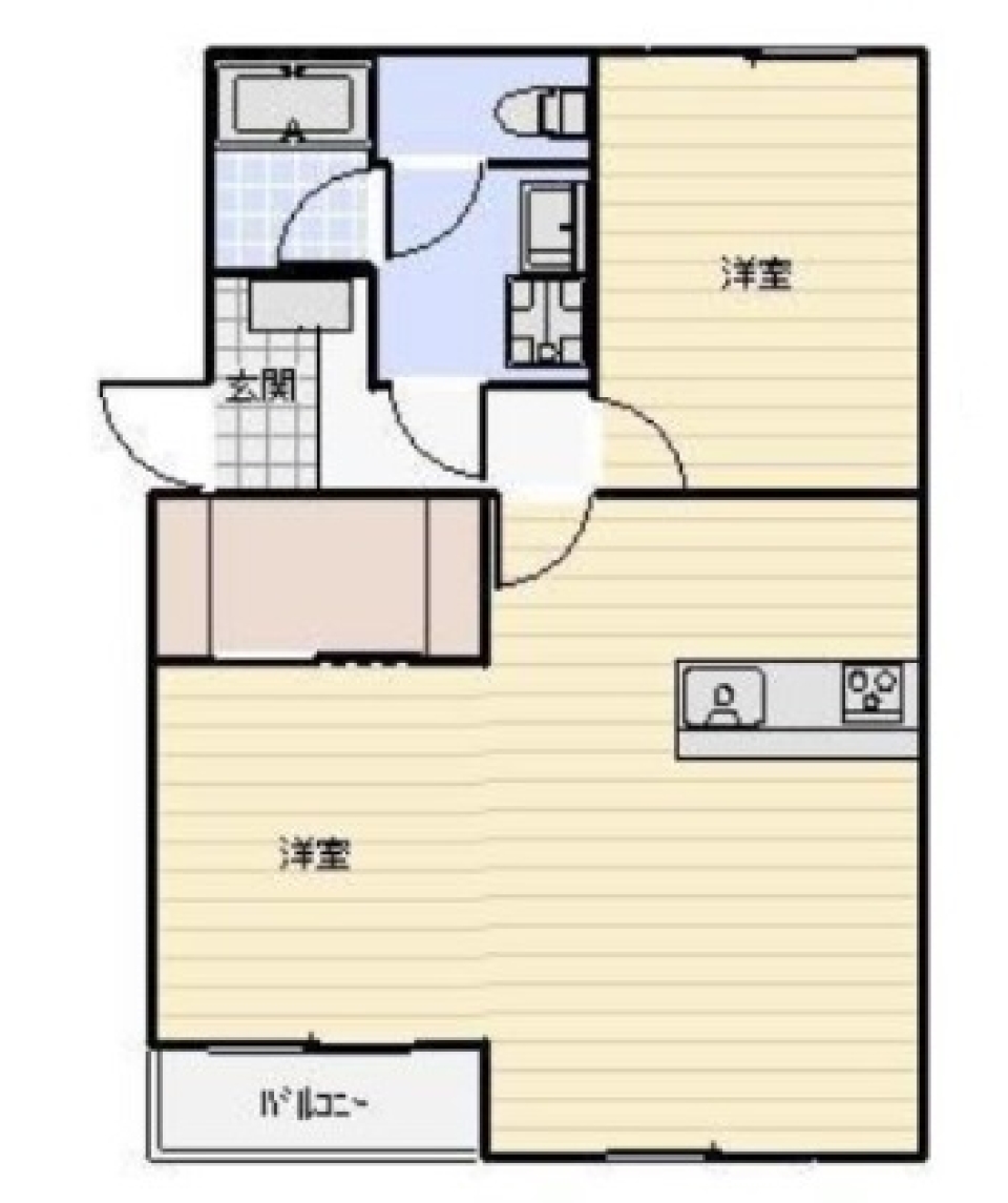 家族憩い場は18帖のココ。の間取り図