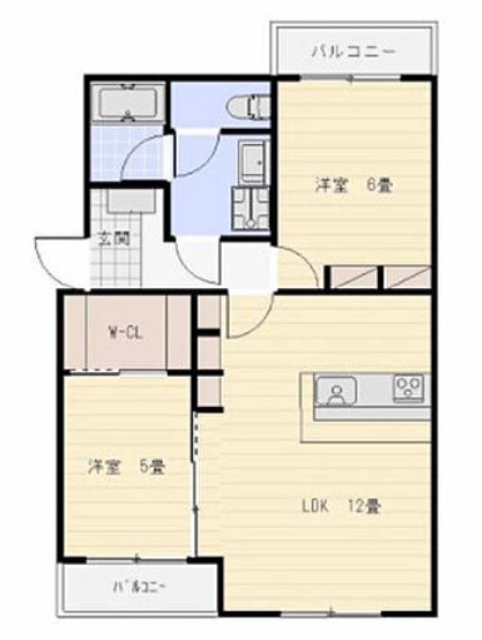 Je parle fran?aisの間取り図