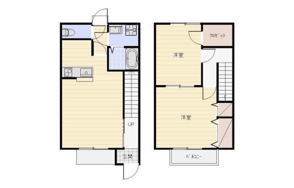 だれかといっしょにの間取り図