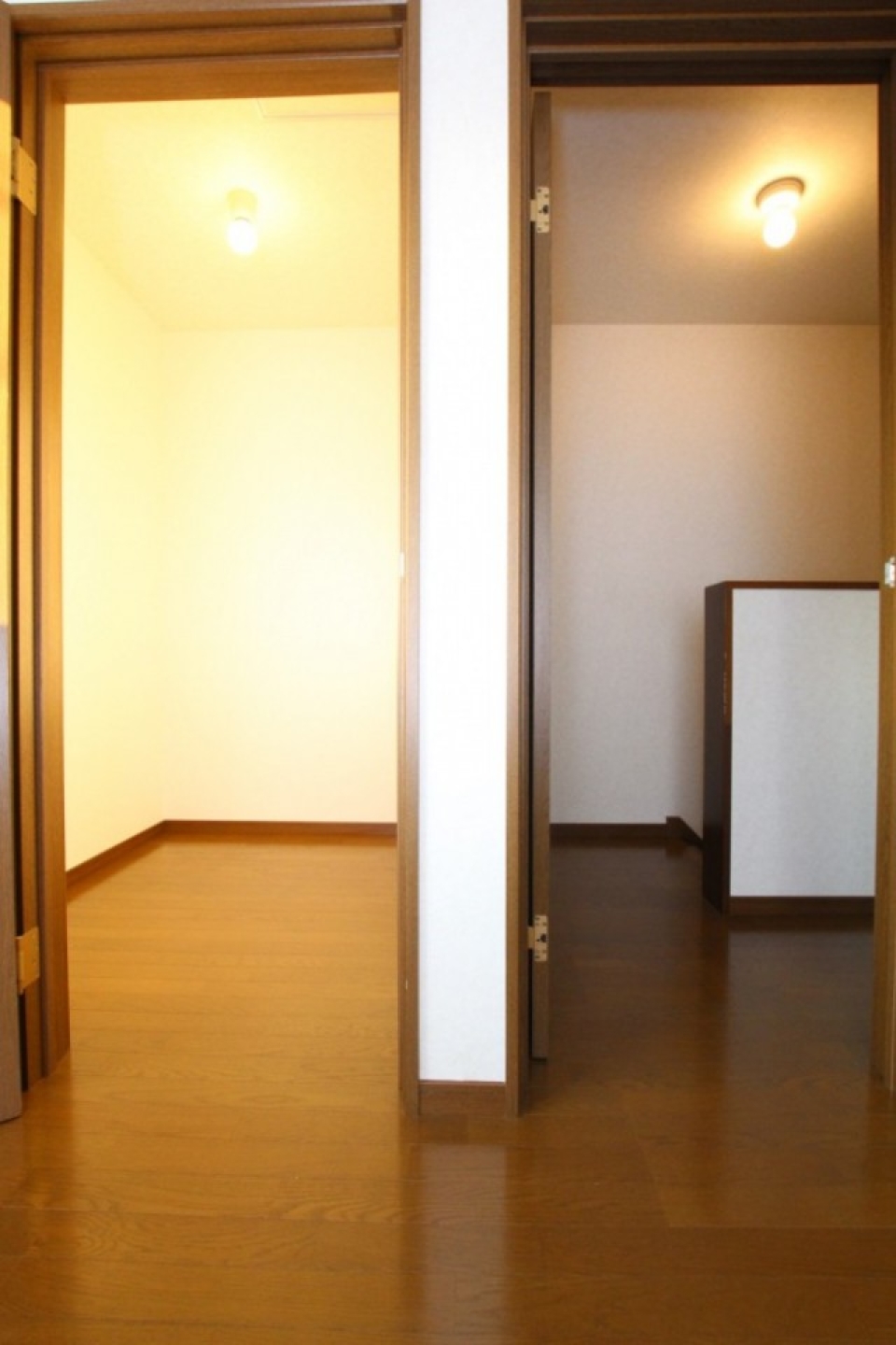 さらに北側洋室にはウォークインクローゼットだって。