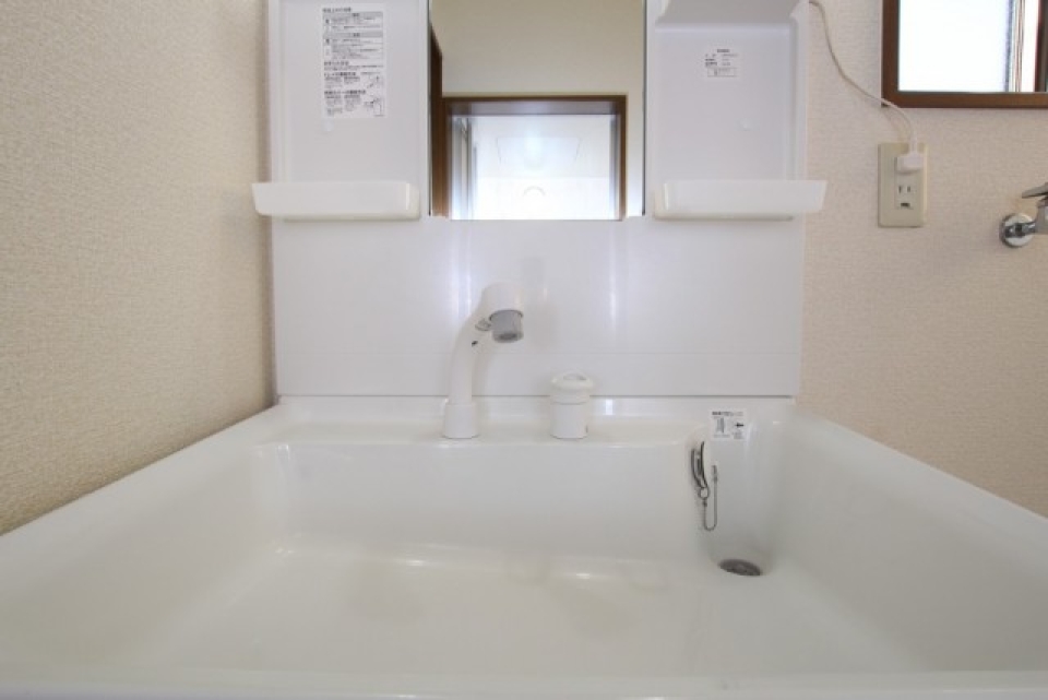 洗面台はシャンプードレッサー。