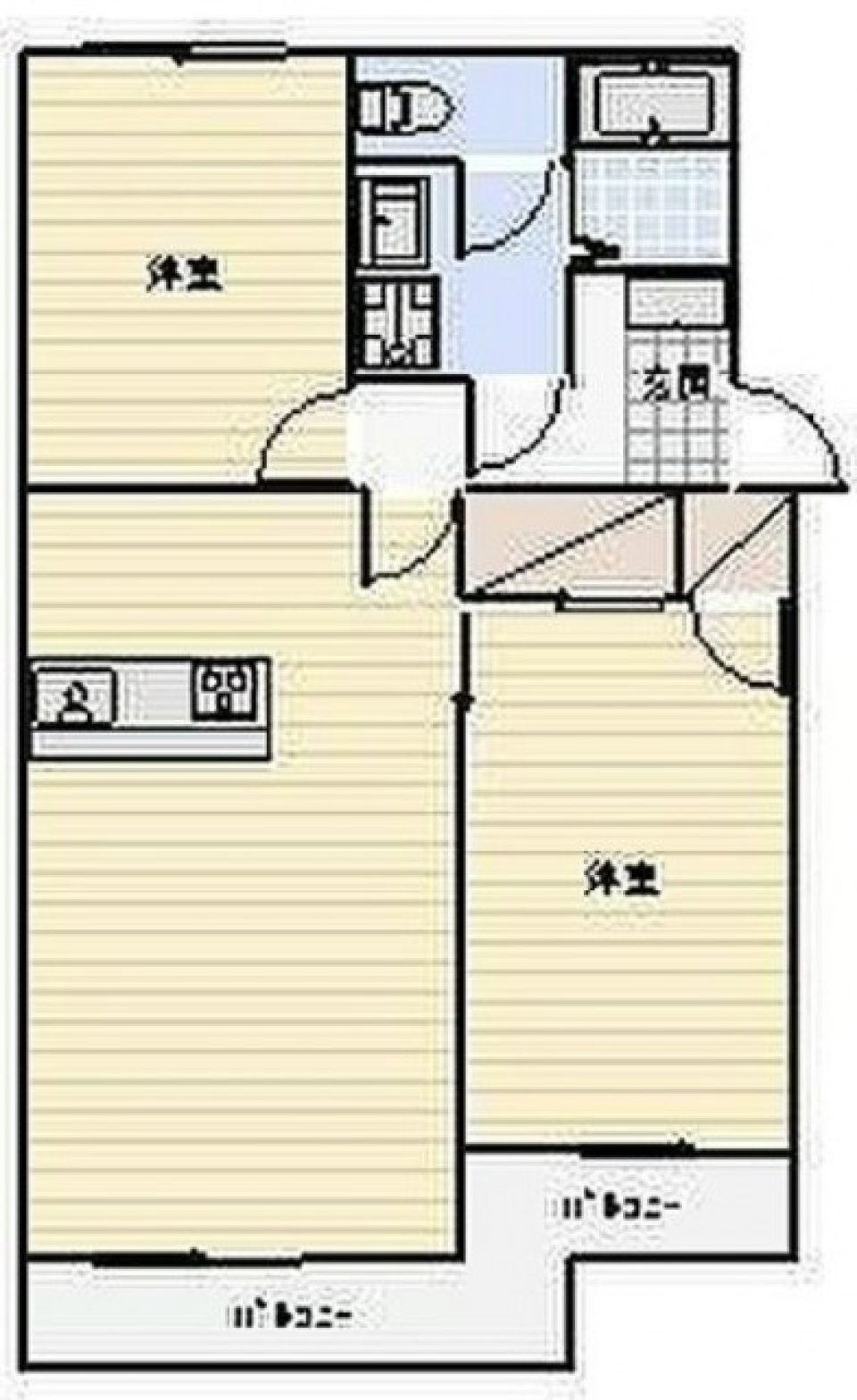 大人カッコいい！に憧れての間取り図