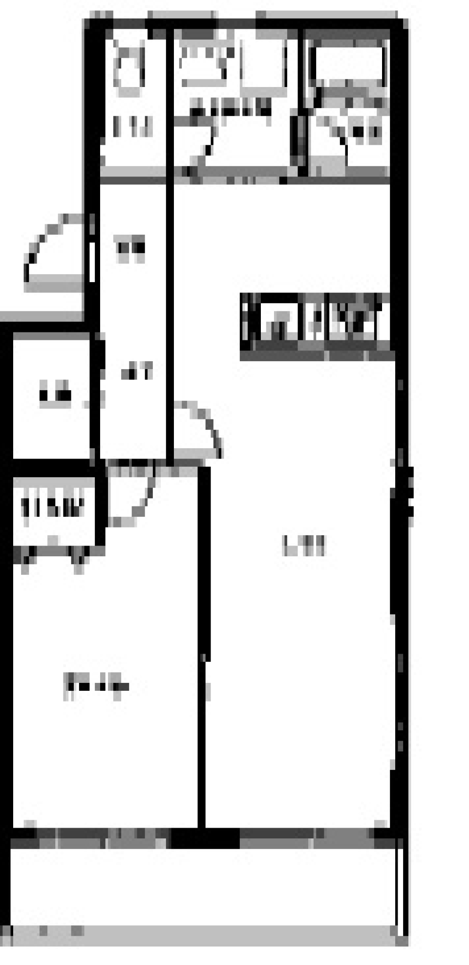 自宅で開店Ｂａｒカウンター。の間取り図