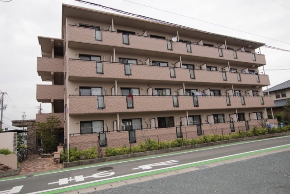 バルコニー側の外観です。