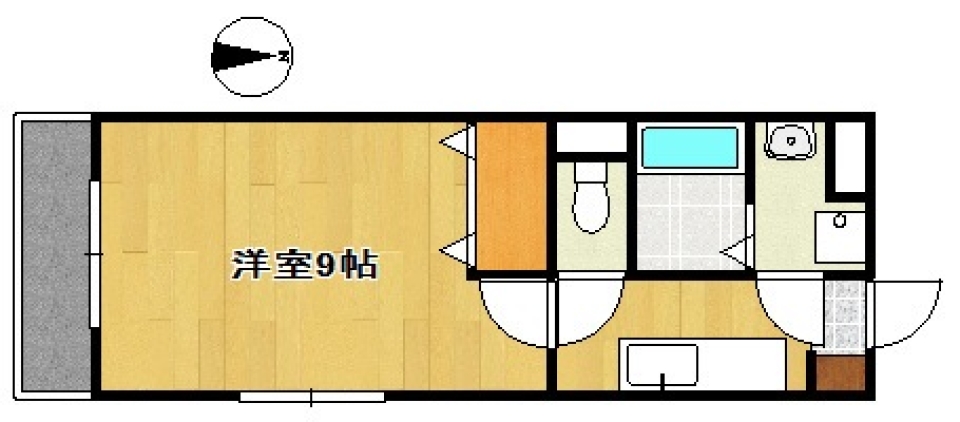 Night SEA Styleの間取り図