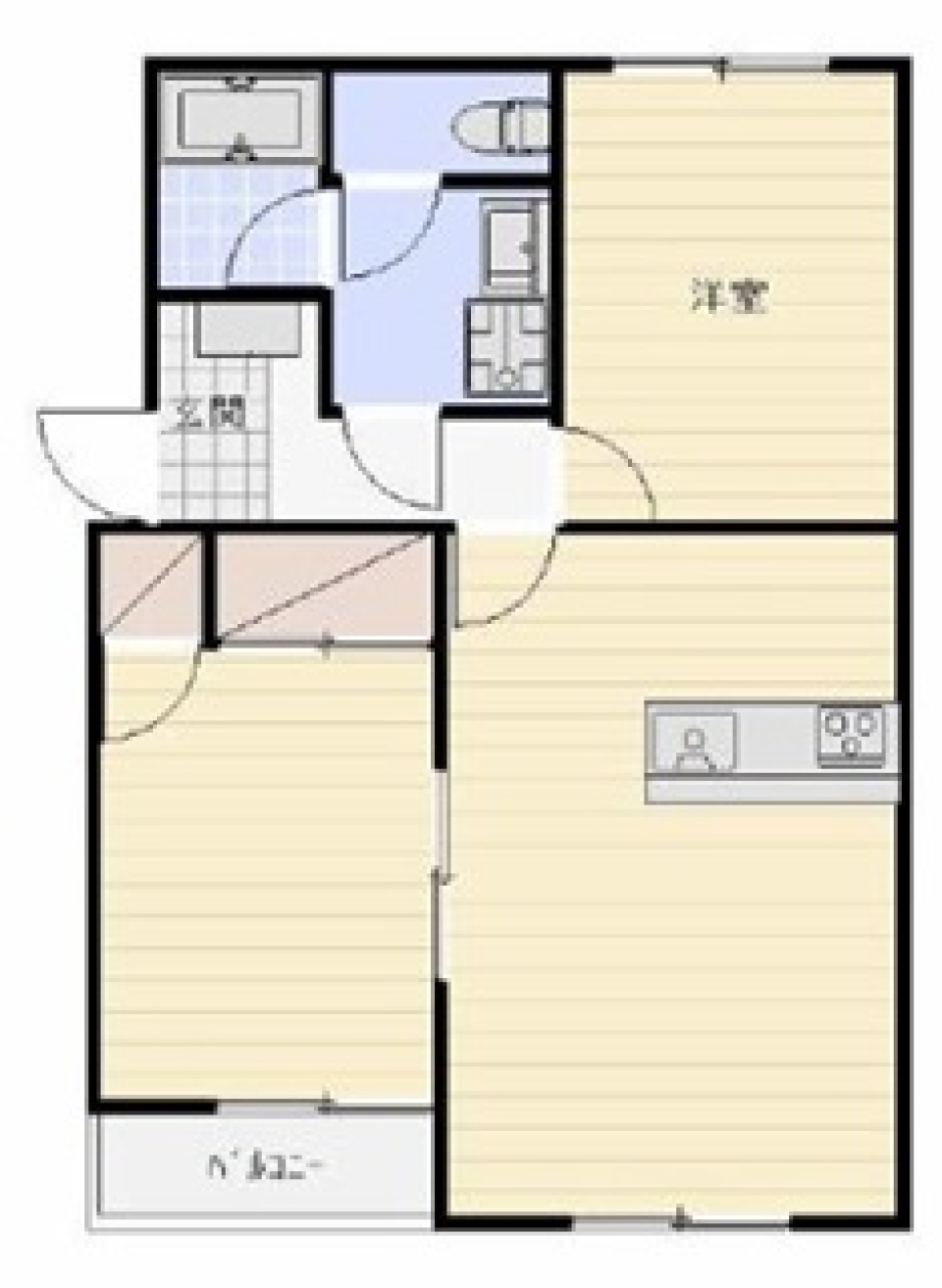 Simple RENOの間取り図