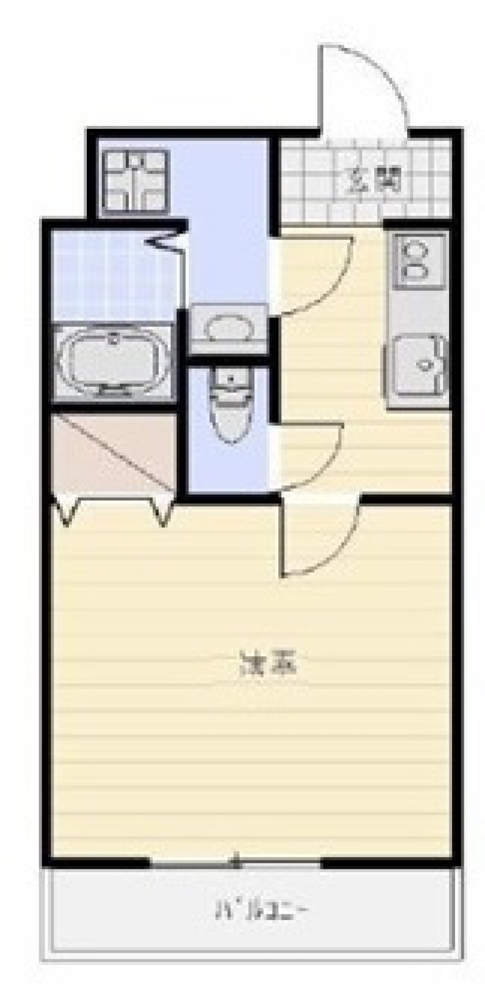 美しさの象徴「WHITE ROOM」の間取り図