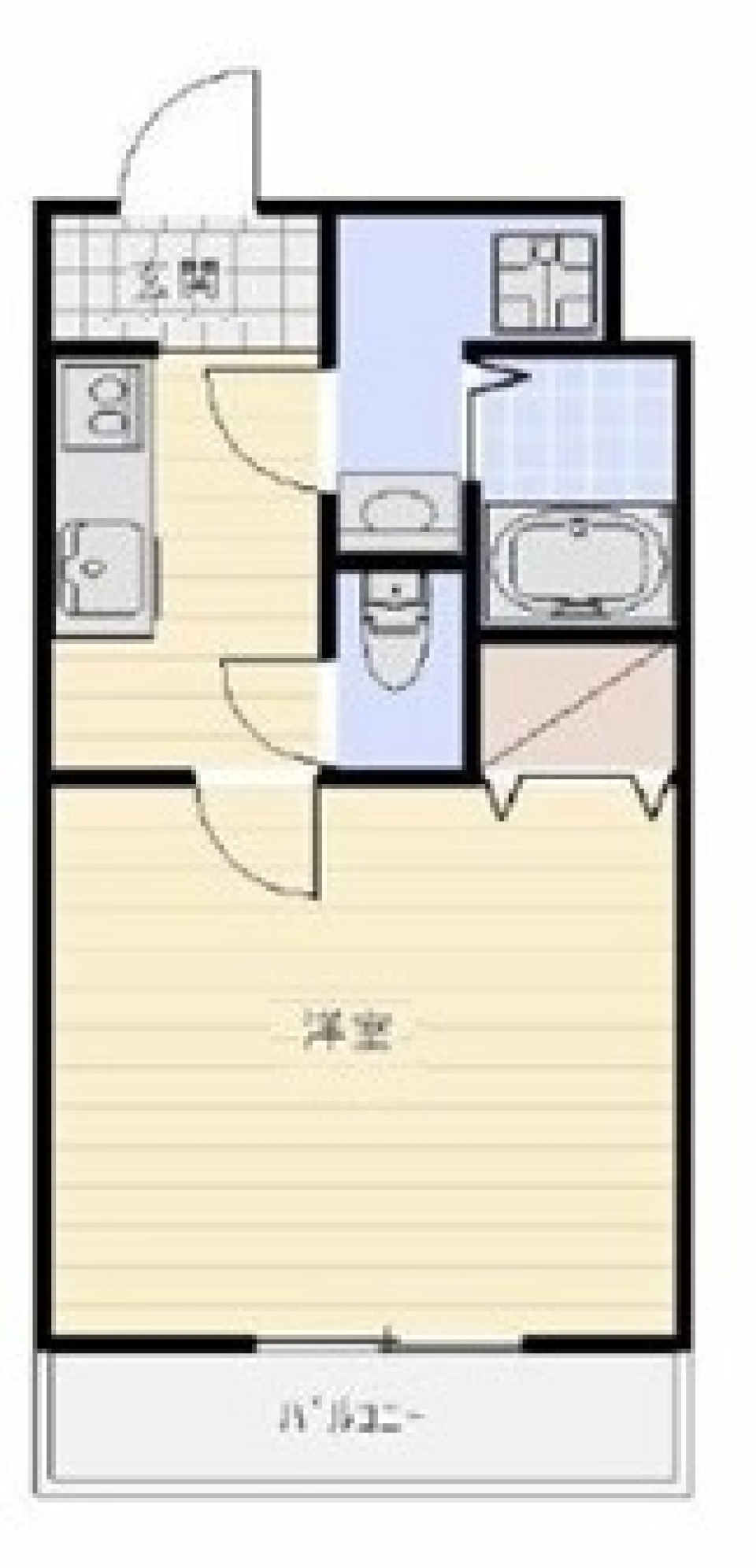 小さな私の白い楽園。の間取り図