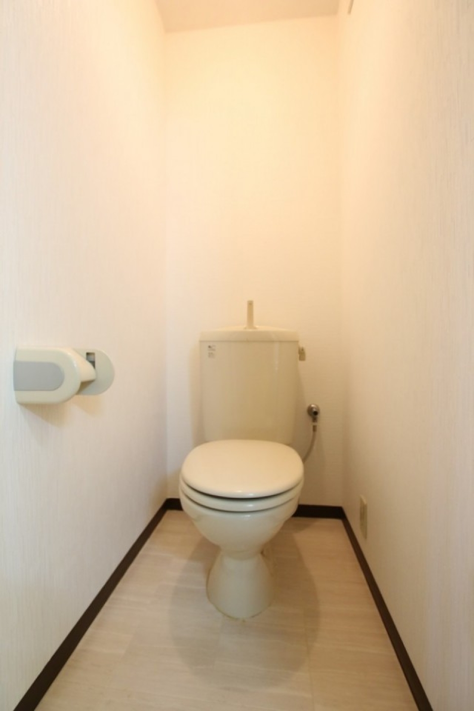 トイレもシンプル。