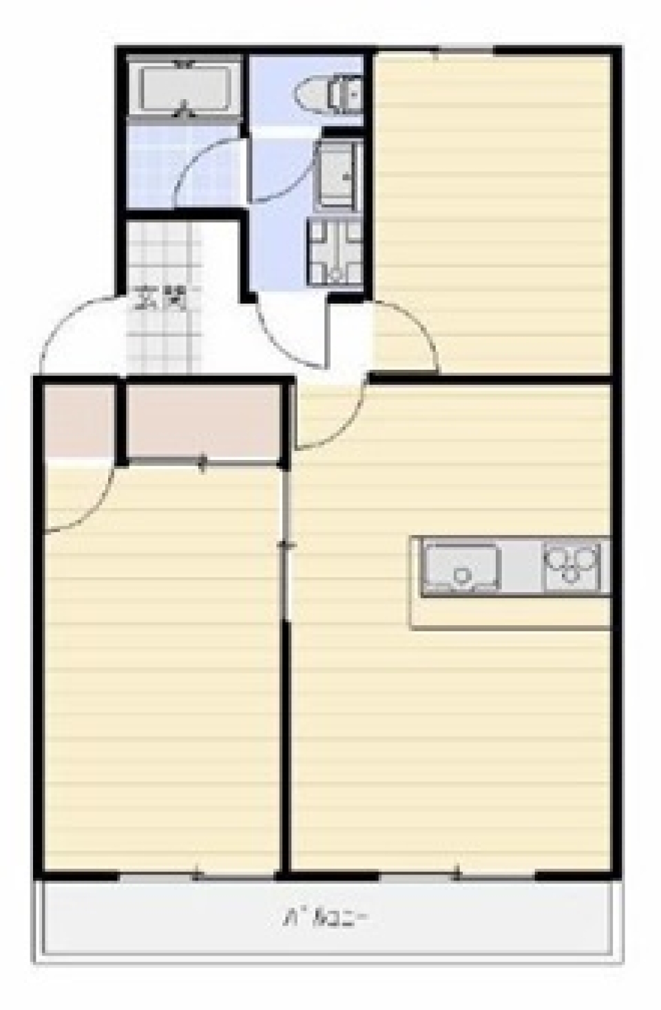 ブラウンボーダーの間取り図