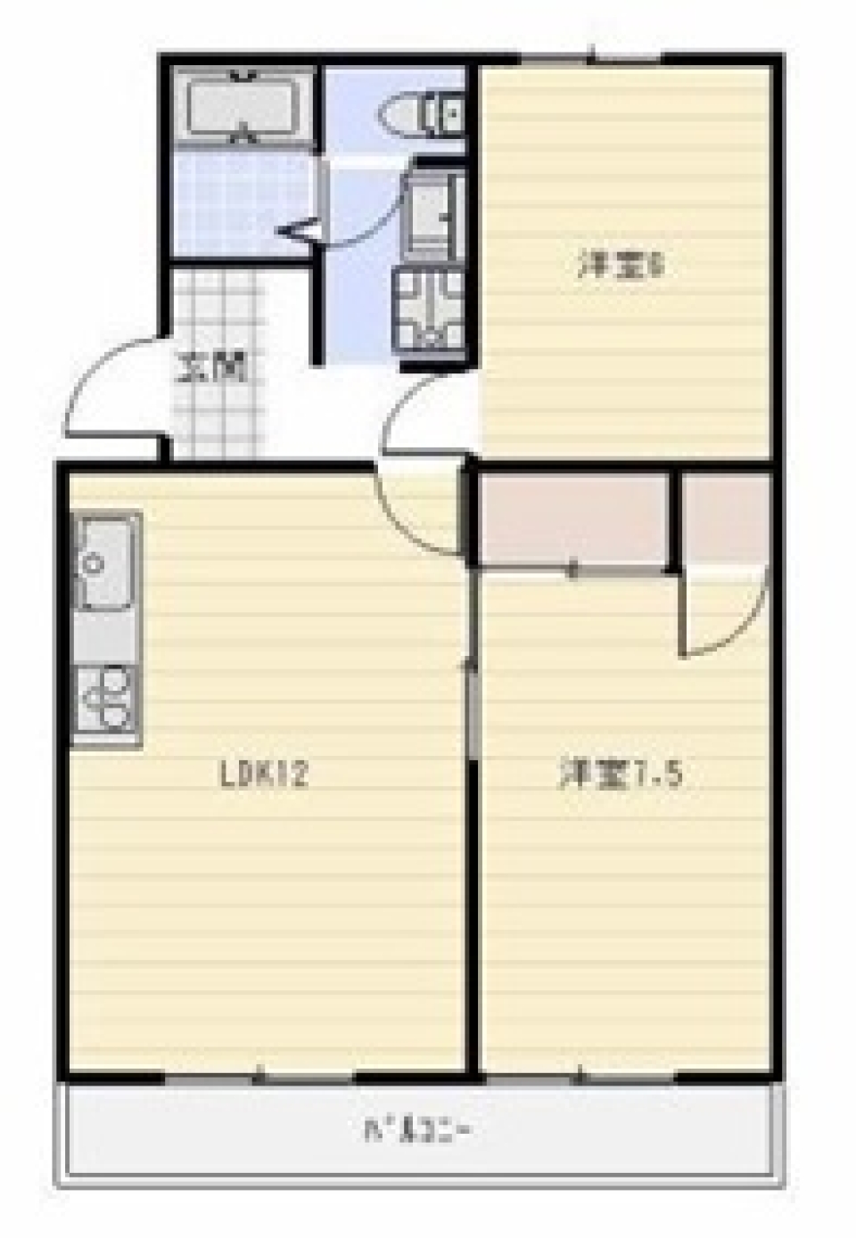 家族を感じる部屋の間取り図