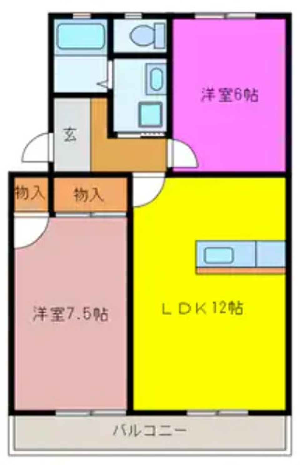 リノベーションと暮らすの間取り図
