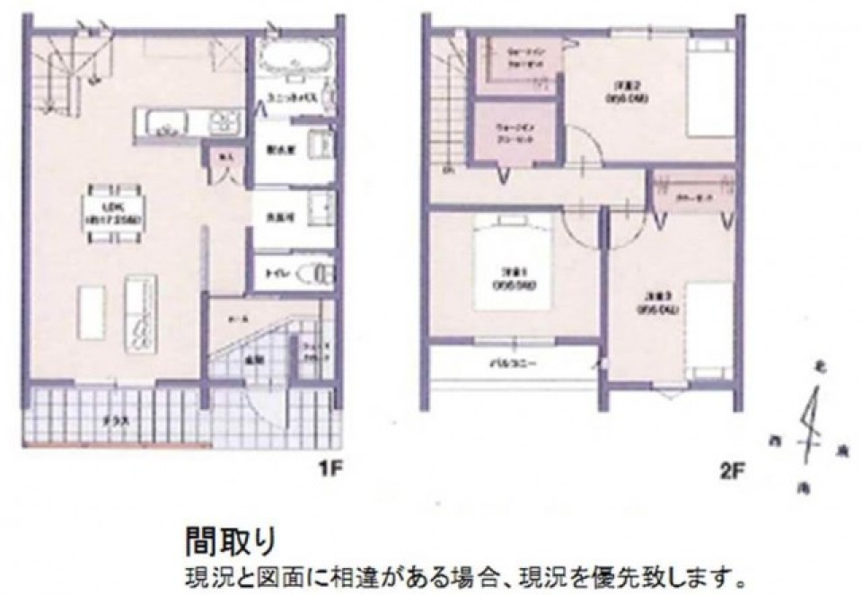 【築浅】FUKUROI　LIFEの間取り図