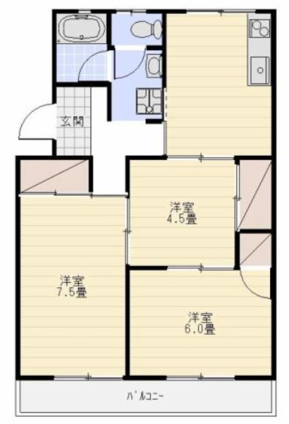家族が帰る場所の間取り図