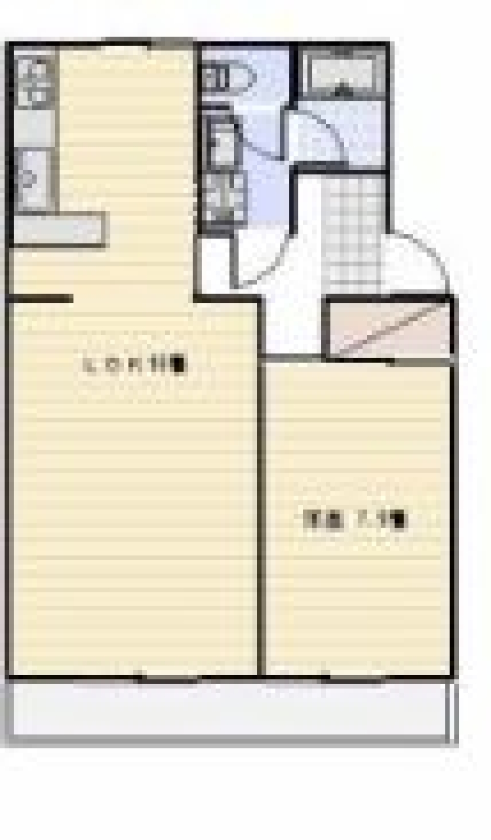 Retro roomの間取り図