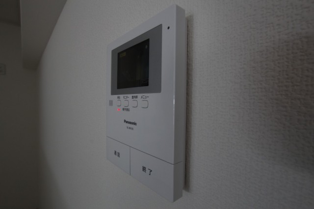 防犯対策、TVインターホン。
