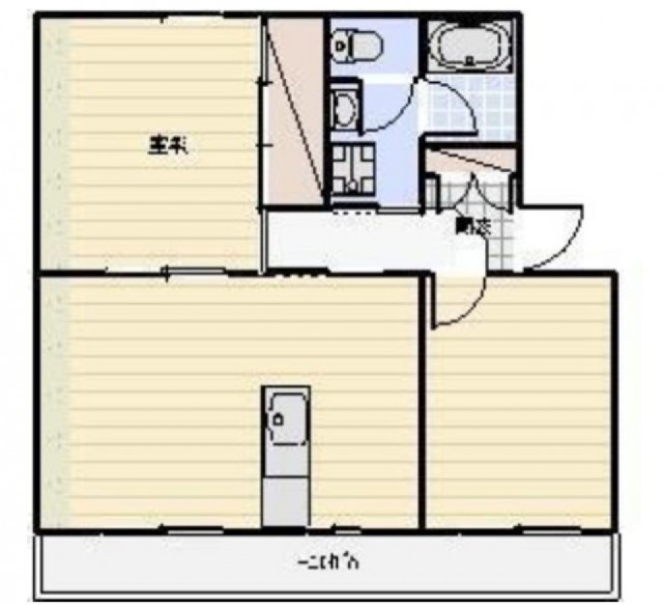 壁紙マニアの間取り図