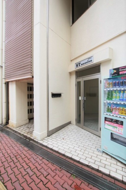販売機の色もこだわっている。
