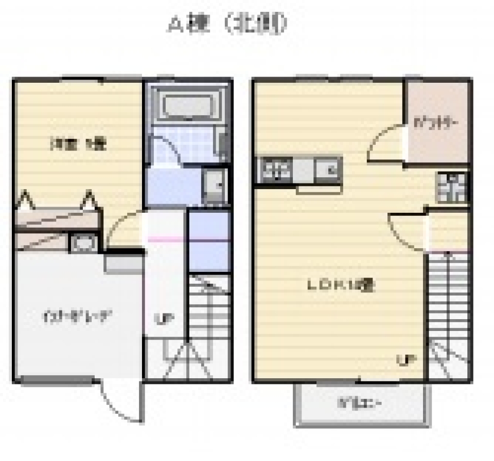 愛車をお守り「インナーガレージ」付きの間取り図