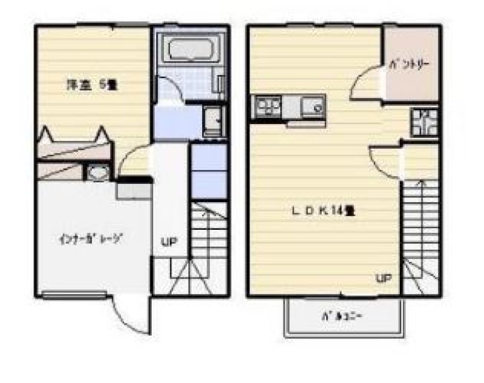 BASE HOUSE の間取り図