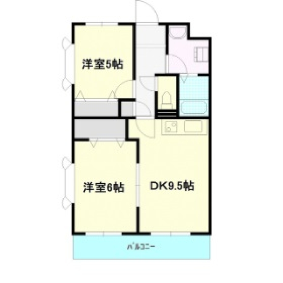 浜北オアシスの間取り図
