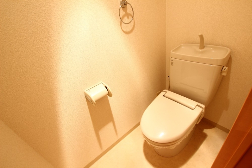 トイレもシンプルです