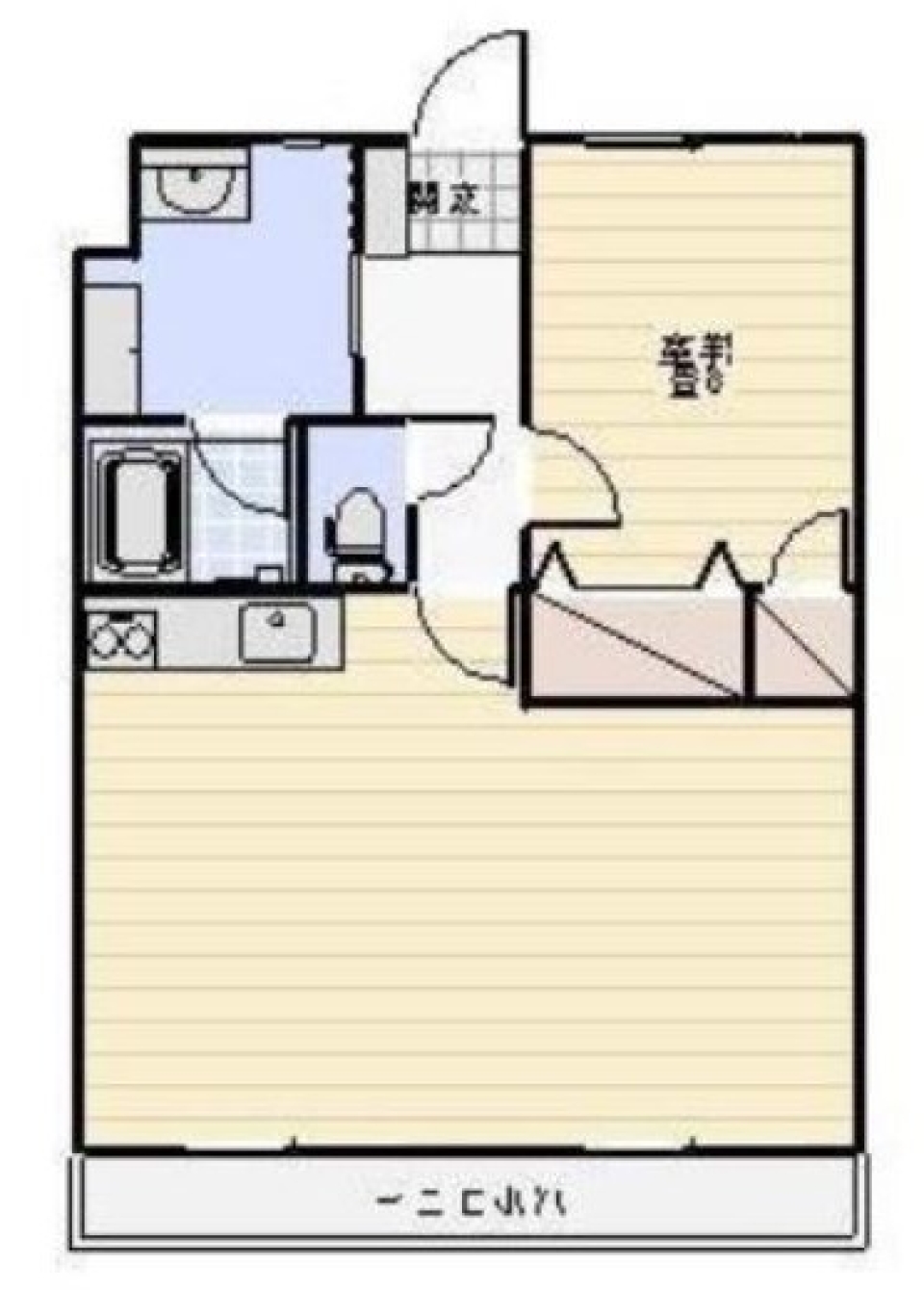 オシャレ生活の掟の間取り図