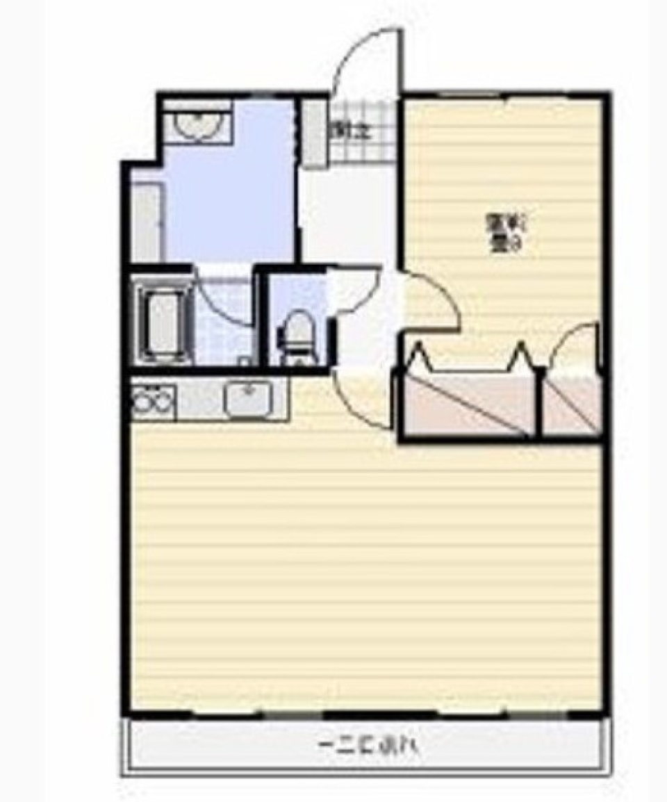 レイアウトはあなた次第の間取り図