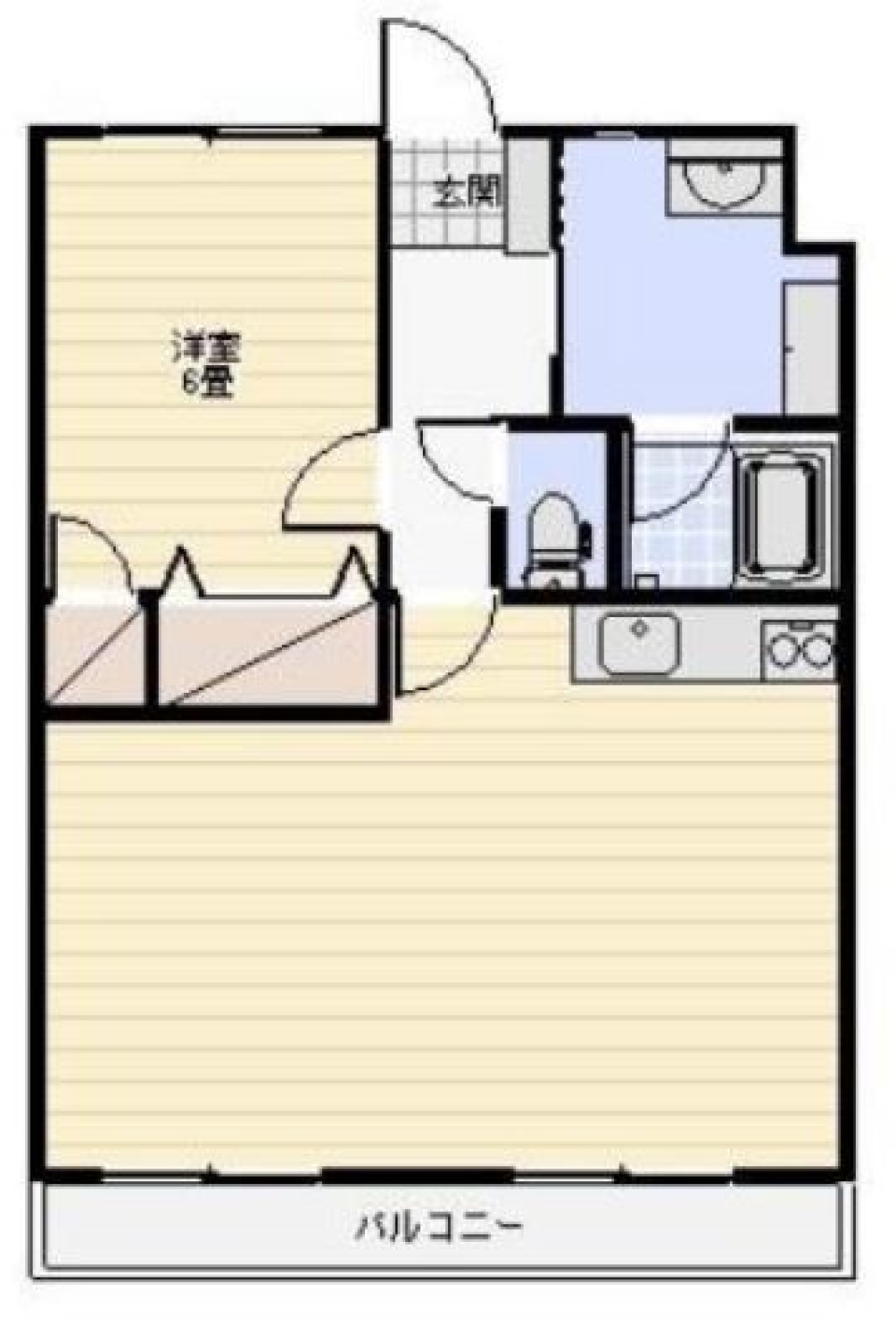 お堅いCOOLに茶目っ気ひと匙。の間取り図