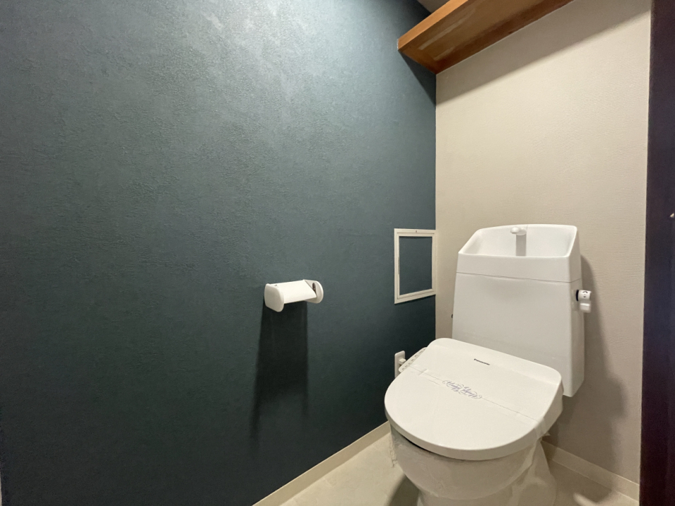 トイレの壁紙もいいね◎