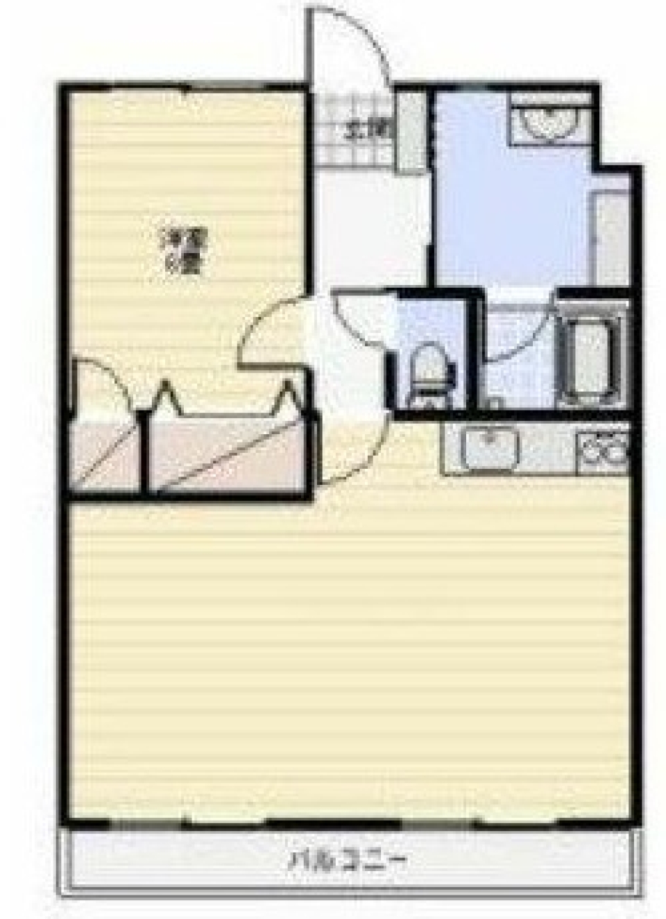 シンプルの中にもこだわりアリの間取り図