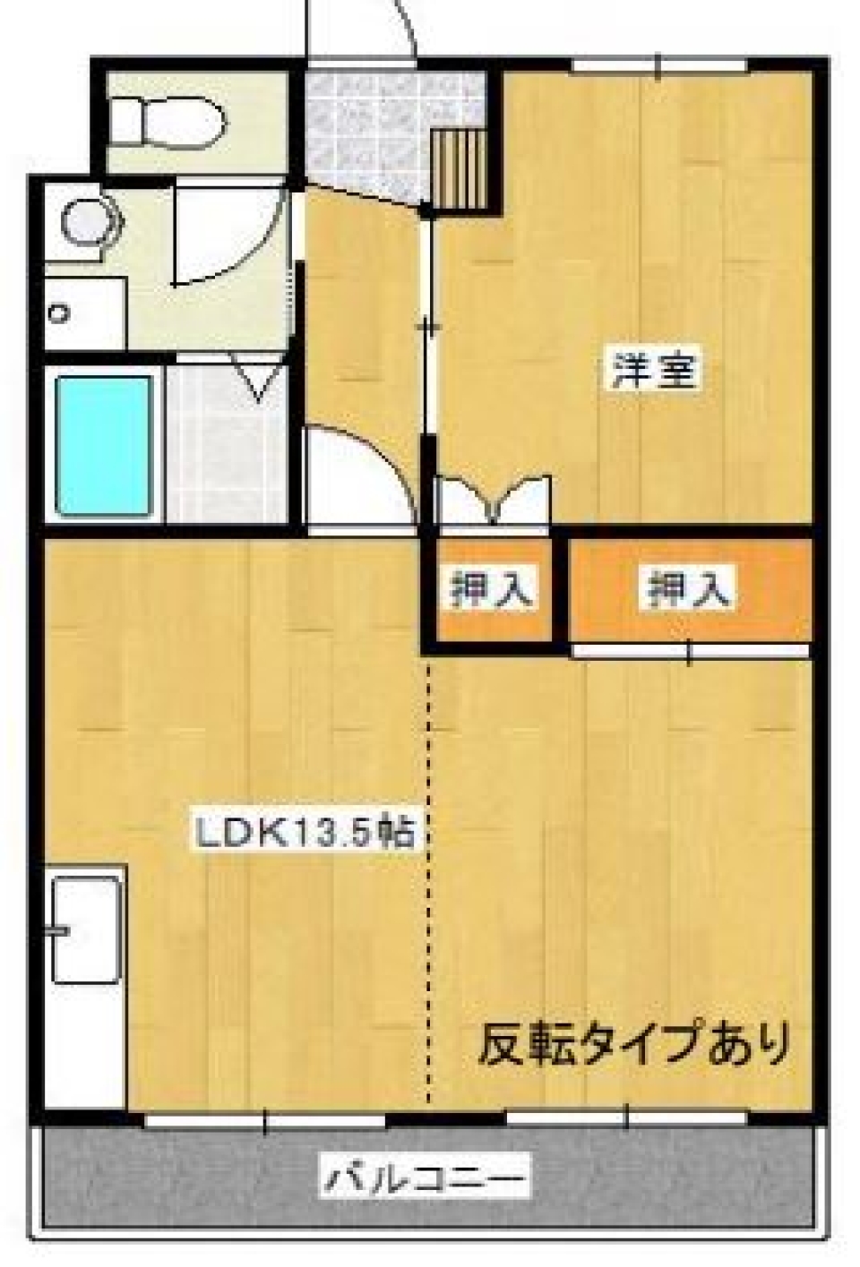 古着の間取り図