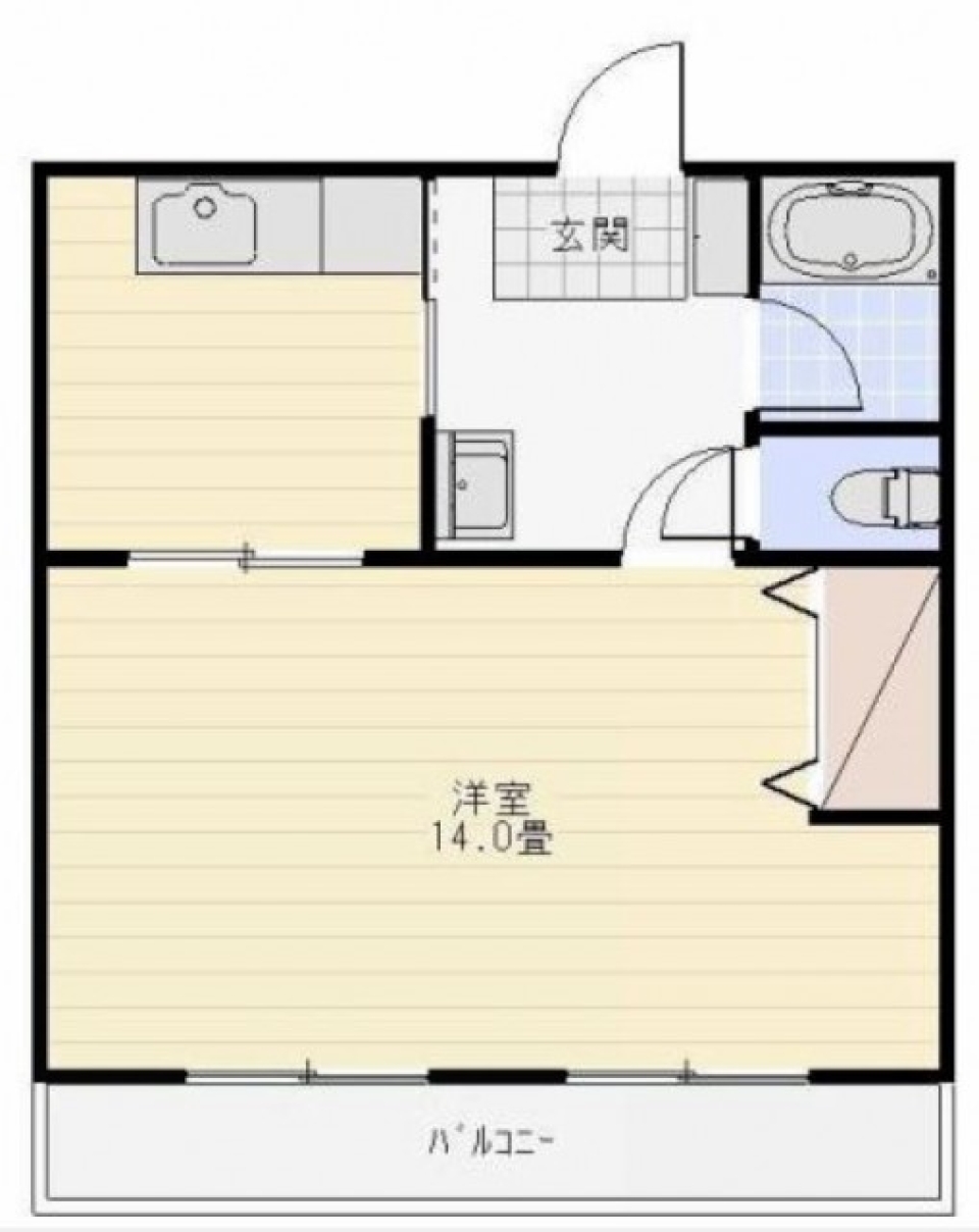間取り的にも綺麗好きの間取り図