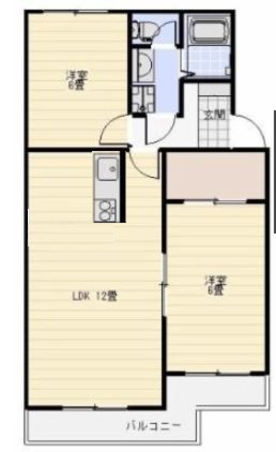 オシャンティーなキッチン！の間取り図