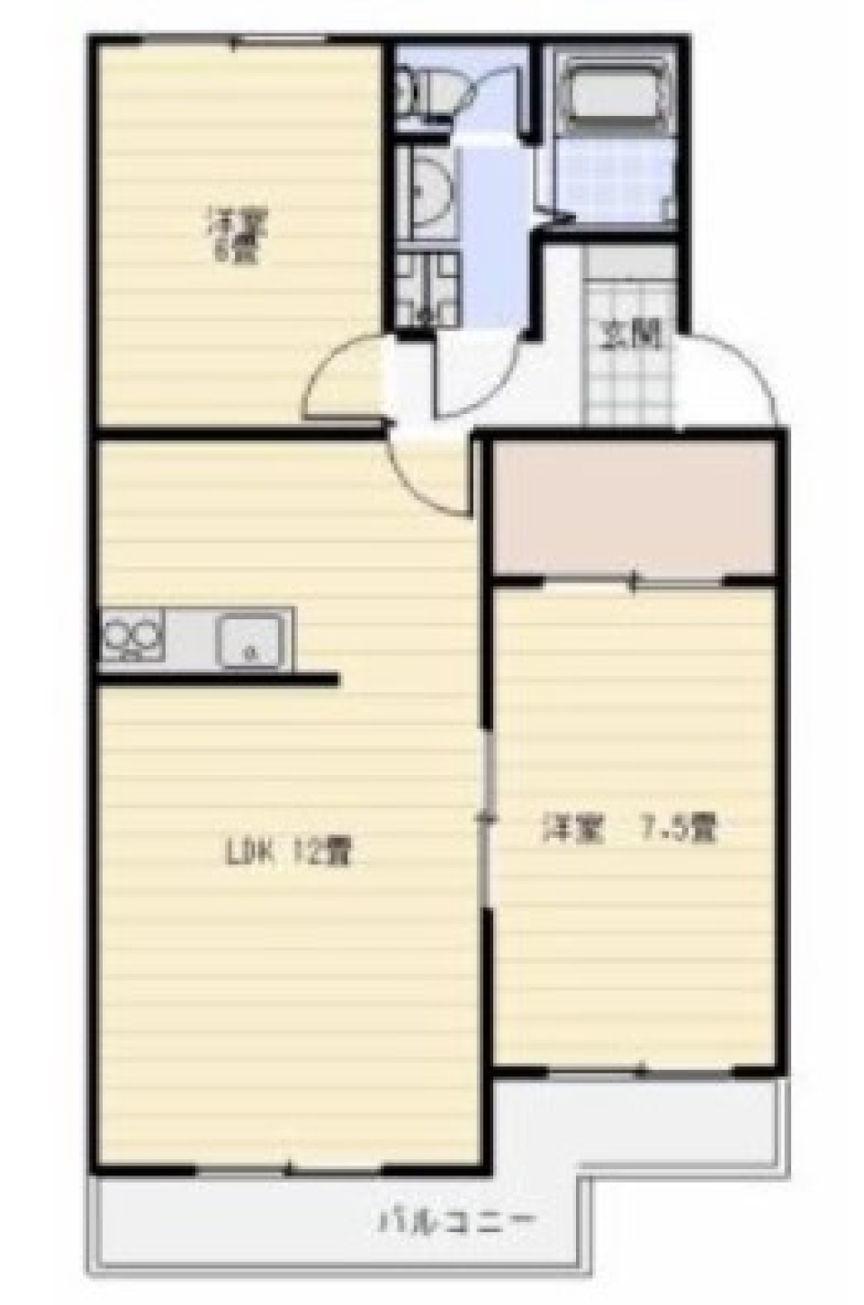 週末はショッピングで決まりっ！の間取り図