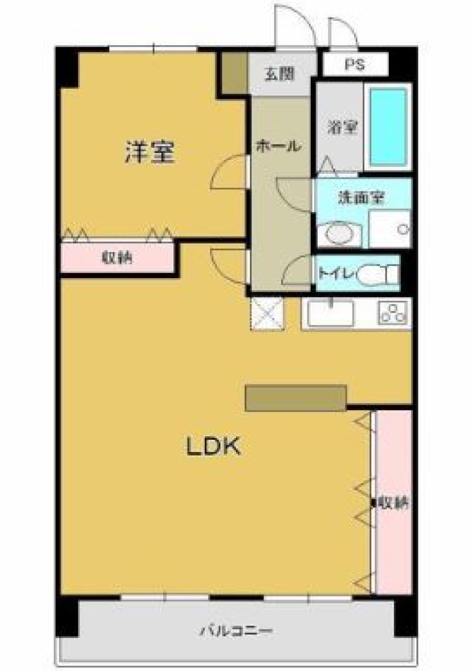 みんなウェルカム！の間取り図